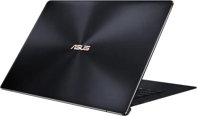 Alt view image 13 of 19 - ASUS ZenBook S, 13.3” UHD 4K Touch, 8th Gen Whiskey Lake Intel Core i7-8565U Processor, 16GB RAM, 512GB PCIe SSD, FP Sensor, Thunderbolt, Windows 10 Professional - UX391FA-XH74T Deep Dive Blue laptop