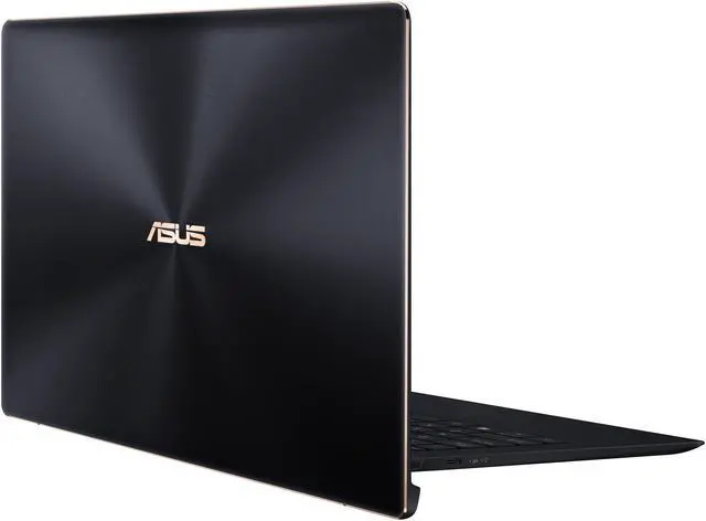 Alt view image 15 of 19 - ASUS ZenBook S, 13.3” UHD 4K Touch, 8th Gen Whiskey Lake Intel Core i7-8565U Processor, 16GB RAM, 512GB PCIe SSD, FP Sensor, Thunderbolt, Windows 10 Professional - UX391FA-XH74T Deep Dive Blue laptop