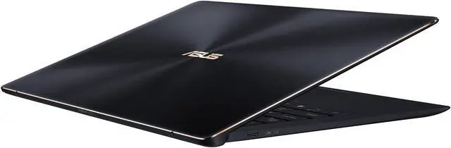 Alt view image 16 of 19 - ASUS ZenBook S, 13.3” UHD 4K Touch, 8th Gen Whiskey Lake Intel Core i7-8565U Processor, 16GB RAM, 512GB PCIe SSD, FP Sensor, Thunderbolt, Windows 10 Professional - UX391FA-XH74T Deep Dive Blue laptop