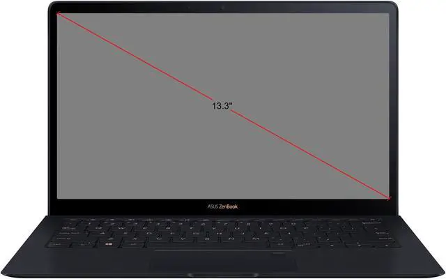 Alt view image 2 of 19 - ASUS ZenBook S, 13.3” UHD 4K Touch, 8th Gen Whiskey Lake Intel Core i7-8565U Processor, 16GB RAM, 512GB PCIe SSD, FP Sensor, Thunderbolt, Windows 10 Professional - UX391FA-XH74T Deep Dive Blue laptop