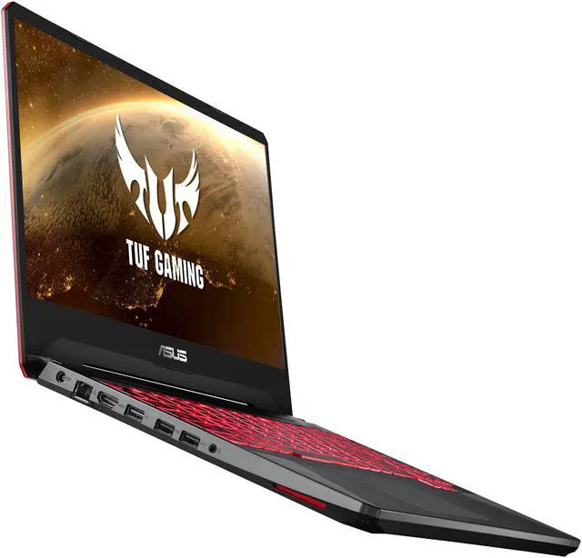 Alt view image 5 of 12 - ASUS TUF Gaming Laptop - 15.6" Full HD - AMD Ryzen 5 3550H - RX 560X - 8 GB DDR4 - 256 GB PCIe SSD - Gigabit WiFi - FX505DY-ES51