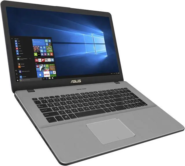 Alt view image 3 of 12 - ASUS VivoBook Pro 17 Thin and Portable Laptop, 17.3" Full HD, Intel Core i7-8565U, NVIDIA GeForce GTX 1050, 16 GB RAM, 1 TB HDD + 256 GB SSD, 802.11ac WiFi, USB-C, Backlit KB, Windows 10 - N705FD-ES76