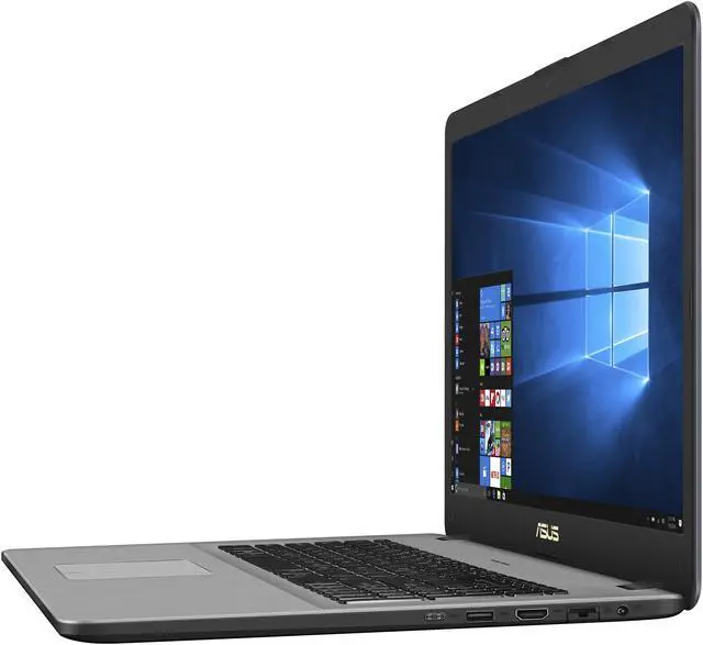 Alt view image 4 of 12 - ASUS VivoBook Pro 17 Thin and Portable Laptop, 17.3" Full HD, Intel Core i7-8565U, NVIDIA GeForce GTX 1050, 16 GB RAM, 1 TB HDD + 256 GB SSD, 802.11ac WiFi, USB-C, Backlit KB, Windows 10 - N705FD-ES76
