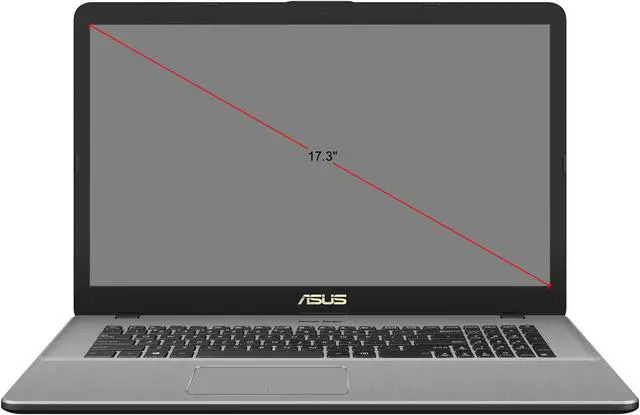 Alt view image 12 of 12 - ASUS VivoBook Pro 17 Thin and Portable Laptop, 17.3" Full HD, Intel Core i7-8565U, NVIDIA GeForce GTX 1050, 16 GB RAM, 1 TB HDD + 256 GB SSD, 802.11ac WiFi, USB-C, Backlit KB, Windows 10 - N705FD-ES76