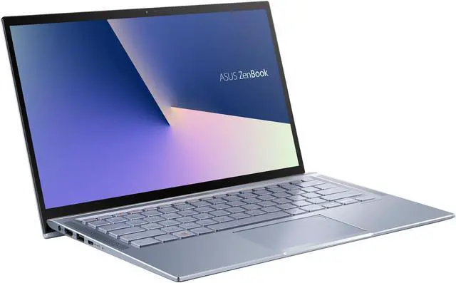 Alt view image 4 of 19 - ASUS ZenBook 14, Intel Core Whiskey Lake i5-8265U, 8 GB RAM, 256 GB NVMe PCIe SSD, NumberPad, Wi-Fi 5, Windows 10, Ultra Thin and Light Laptop, 4-Way NanoEdge 14" FHD, Silver Blue, UX431FA-ES51