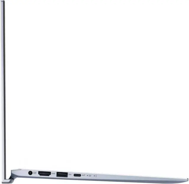 Alt view image 11 of 19 - ASUS ZenBook 14, Intel Core Whiskey Lake i5-8265U, 8 GB RAM, 256 GB NVMe PCIe SSD, NumberPad, Wi-Fi 5, Windows 10, Ultra Thin and Light Laptop, 4-Way NanoEdge 14" FHD, Silver Blue, UX431FA-ES51