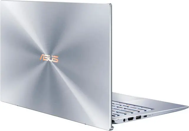 Alt view image 14 of 19 - ASUS ZenBook 14, Intel Core Whiskey Lake i5-8265U, 8 GB RAM, 256 GB NVMe PCIe SSD, NumberPad, Wi-Fi 5, Windows 10, Ultra Thin and Light Laptop, 4-Way NanoEdge 14" FHD, Silver Blue, UX431FA-ES51