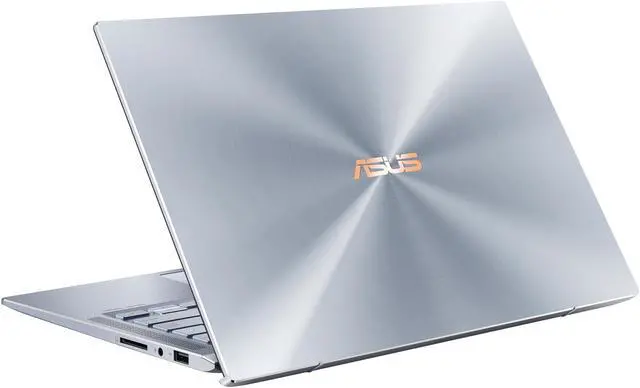 Alt view image 15 of 19 - ASUS ZenBook 14, Intel Core Whiskey Lake i7-8565U, 8 GB RAM, 512 GB NVMe PCIe SSD, Wi-Fi 5, Windows 10, Silver Blue, Ultra Thin and Light Laptop, 4-Way NanoEdge 14" FHD UX431FA-ES74
