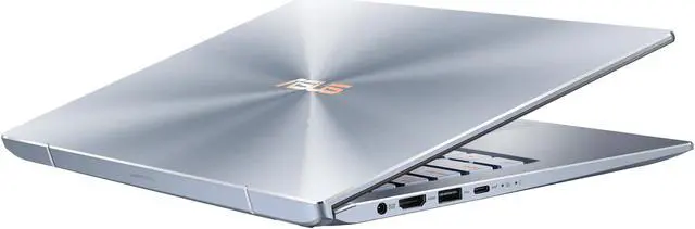 Alt view image 18 of 19 - ASUS ZenBook 14, Intel Core Whiskey Lake i7-8565U, 8 GB RAM, 512 GB NVMe PCIe SSD, Wi-Fi 5, Windows 10, Silver Blue, Ultra Thin and Light Laptop, 4-Way NanoEdge 14" FHD UX431FA-ES74