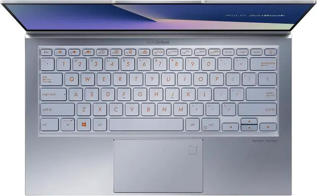 Alt view image 8 of 19 - ASUS ZenBook S13 Ultra Thin & Light Laptop 13.9" FHD, Intel Core i7-8565U CPU, GeForce MX150, 8 GB RAM, 512 GB PCIe SSD, Windows 10 Pro, Silver Blue, UX392FN-XS71