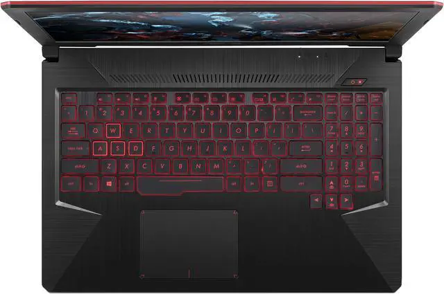 Alt view image 8 of 13 - ASUS TUF Gaming Laptop FX504 15.6" Full HD IPS Level, 8th Gen Intel Core i5-8300H, GeForce GTX 1050 Ti, 8 GB DDR4 2666 MHz, 256 GB M.2 SSD, Gigabit Wi-Fi 5, Windows 10 - FX504GE-AH53