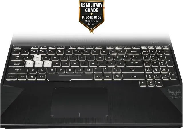 Alt view image 6 of 15 - ASUS - Gaming Laptop - 15.6" 120 Hz IPS-type - AMD Ryzen 7 3750H (up to 4.0 GHz) - NVIDIA GeForce GTX 1650 - 8 GB RAM - 512 GB SSD - Gigabit Wi-Fi 5 - Windows 10 Home - TUF (FX505DT-EB73)