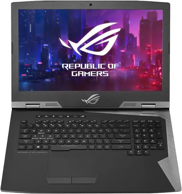 Alt view image 6 of 19 - ASUS ROG G703GX (2019) Gaming Laptop, 17.3" FHD 144 Hz G-Sync, Overclocked GeForce RTX 2080, 9th Gen Intel Core i7-9750H, 32 GB RAM, 512 GB PCIe SSD + 1 TB SSHD, Windows 10 Pro, G703GX-XB76