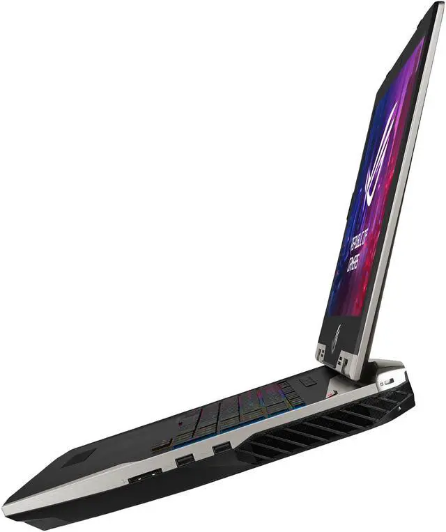 Alt view image 9 of 19 - ASUS ROG G703GX (2019) Gaming Laptop, 17.3" FHD 144 Hz G-Sync, Overclocked GeForce RTX 2080, 9th Gen Intel Core i7-9750H, 32 GB RAM, 512 GB PCIe SSD + 1 TB SSHD, Windows 10 Pro, G703GX-XB76