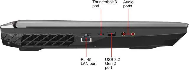 Alt view image 18 of 19 - ASUS ROG G703GX (2019) Gaming Laptop, 17.3" FHD 144 Hz G-Sync, Overclocked GeForce RTX 2080, 9th Gen Intel Core i7-9750H, 32 GB RAM, 512 GB PCIe SSD + 1 TB SSHD, Windows 10 Pro, G703GX-XB76