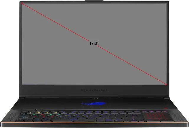 Alt view image 18 of 20 - Asus - Gaming Laptop - 17.3" FHD IPS-type 144 Hz G-Sync, Intel Core i7-9750H, NVIDIA GeForce RTX 2070, 16 GB DDR4 RAM, 1 TB SSD, Windows 10 Home, ROG Zephyrus S GX701 (GX701GW-DB76)