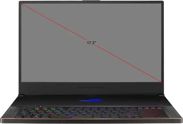 Alt view image 18 of 20 - ASUS - Gaming Laptop - 17.3" FHD 144 Hz, Intel Core i7-9750H (2.60 GHz), NVIDIA GeForce RTX 2080 Max-Q, 32 GB RAM, 1 TB SSD, Windows 10 Pro 64-bit, ROG Zephyrus (GX701GX-XB78)