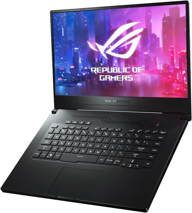 Alt view image 6 of 20 - ASUS ROG Zephyrus G - 15.6" GeForce GTX 1660 Ti - AMD Ryzen 7 3750H  - 8GB Memory - 512 GB SSD - Windows 10 Home 64-bit - Gaming Laptop - 60 Hz IPS (GA502DU-PB73 )