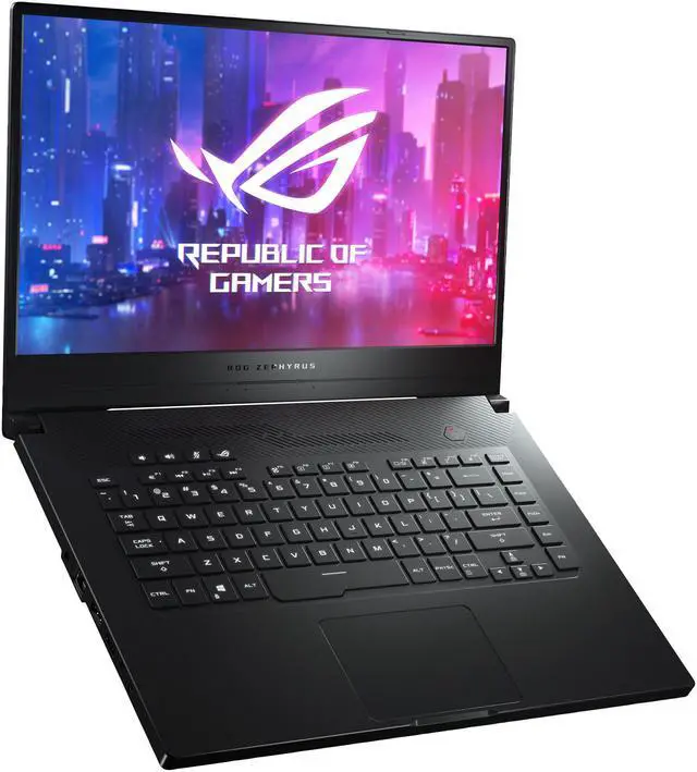 Alt view image 7 of 20 - ASUS ROG Zephyrus G - 15.6" GeForce GTX 1660 Ti - AMD Ryzen 7 3750H  - 8GB Memory - 512 GB SSD - Windows 10 Home 64-bit - Gaming Laptop - 60 Hz IPS (GA502DU-PB73 )