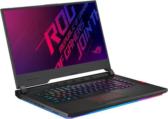 Alt view image 4 of 20 - ASUS ROG Strix Hero III - 15.6" 144 Hz - GeForce RTX 2070 - Intel Core i7-9750H - 16 GB DDR4 - 512 GB SSD - Per-Key RGB KB - Windows 10 Pro - Gaming Laptop (G531GW-XB74)