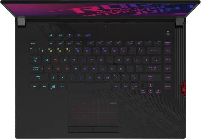 Alt view image 9 of 20 - ASUS ROG Strix Hero III - 15.6" 144 Hz - GeForce RTX 2070 - Intel Core i7-9750H - 16 GB DDR4 - 512 GB SSD - Per-Key RGB KB - Windows 10 Pro - Gaming Laptop (G531GW-XB74)