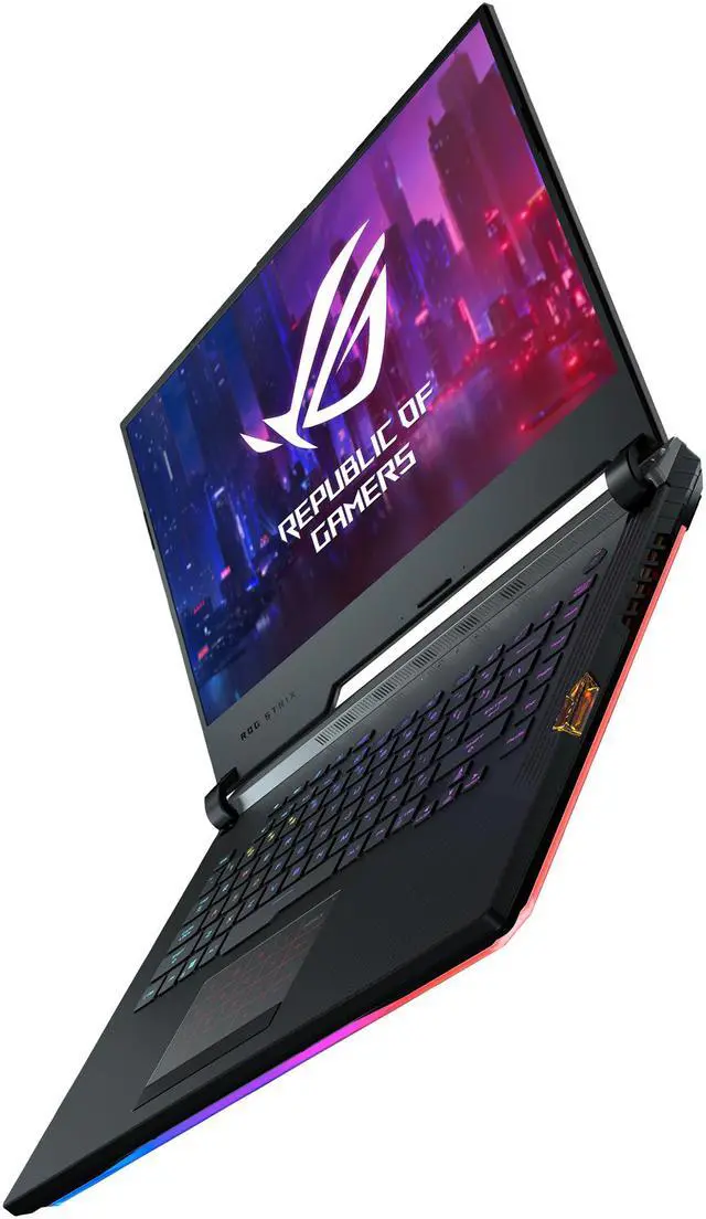 Alt view image 5 of 8 - ASUS ROG Scar III G531GW-DB76 15.6" 240 Hz IPS Intel Core i7 9th Gen 9750H (2.60 GHz) NVIDIA GeForce RTX 2070 16 GB Memory 1 TB SSD Windows 10 Home 64-bit Gaming Laptop