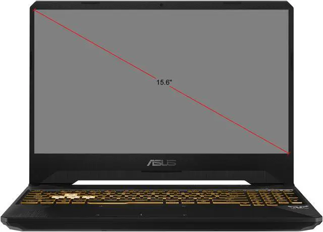 Alt view image 8 of 9 - ASUS - Gaming Laptop - 15.6" 120 Hz IPS-type - AMD Ryzen 7 3750H (up to 4.0 GHz) - NVIDIA GeForce GTX 1660 Ti - 16 GB RAM - 256 GB SSD - 1 TB HDD - Windows 10 Home - TUF (TUF505DU-EB74)