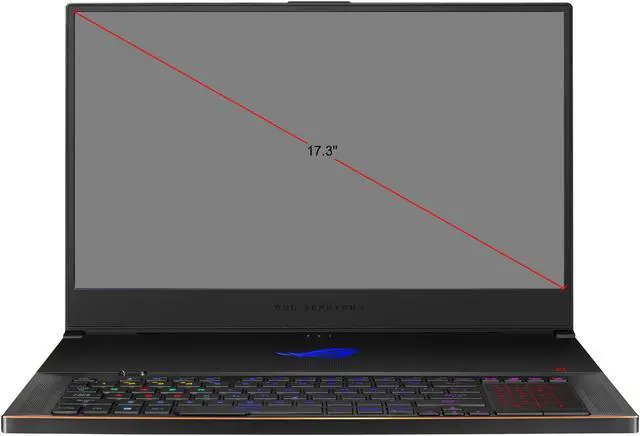 Alt view image 18 of 20 - ASUS - Gaming Laptop - 17.3" 144 Hz IPS G-Sync - Intel Core i7-9750H - NVIDIA GeForce RTX 2060 - 16 GB RAM - 512 GB SSD - Windows 10 Home - ROG Zephyrus S GX701 (GX701GV-PB74)