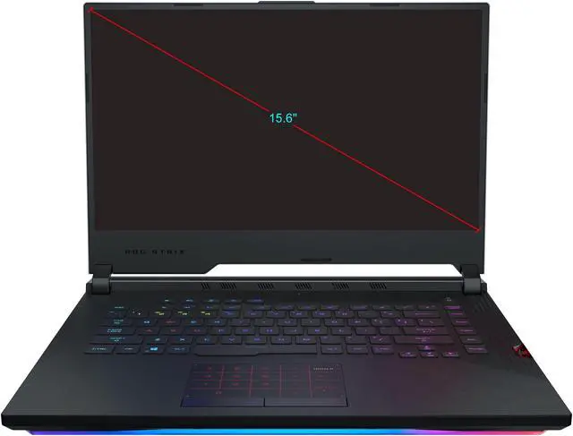 Alt view image 8 of 8 - ASUS ROG Strix Scar III G531GV-DB76 15.6" 240 Hz Intel Core i7 9th Gen 9750H (2.60 GHz) NVIDIA GeForce RTX 2060 16 GB Memory 1 TB PCIe SSD Windows 10 Home 64-bit Gaming Laptop
