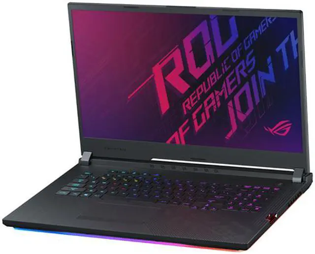 Alt view image 3 of 17 - ASUS ROG Strix III Hero - 17.3" GeForce RTX 2060 - Intel Core i7-9750H  - 16GB Memory - 512 GB PCIe SSD - Windows 10 Home 64-bit - Gaming Laptop - 144 Hz (G731GV-DB74 )