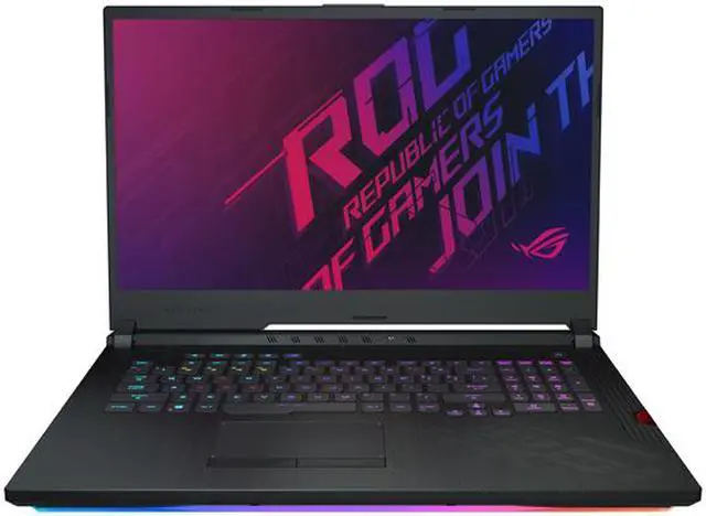 Alt view image 2 of 17 - ASUS ROG Strix III Hero - 17.3" GeForce RTX 2060 - Intel Core i7-9750H  - 16GB Memory - 512 GB PCIe SSD - Windows 10 Home 64-bit - Gaming Laptop - 144 Hz (G731GV-DB74 )