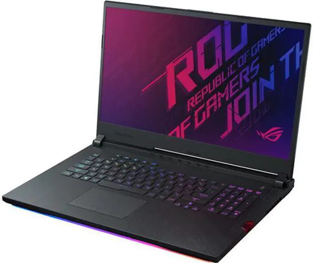 Main image of ASUS ROG Strix III Hero - 17.3" GeForce RTX 2060 - Intel Core i7-9750H  - 16GB Memory - 512 GB PCIe SSD - Windows 10 Home 64-bit - Gaming Laptop - 144 Hz (G731GV-DB74 )