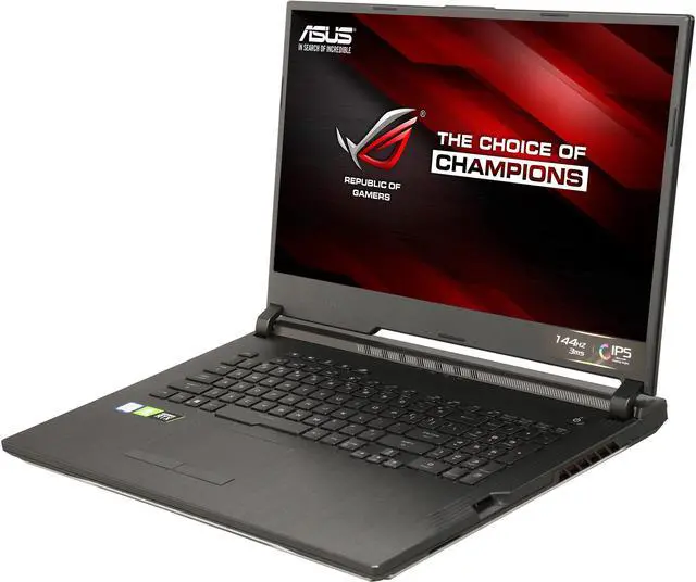 Alt view image 10 of 17 - ASUS ROG Strix III Hero - 17.3" GeForce RTX 2060 - Intel Core i7-9750H  - 16GB Memory - 512 GB PCIe SSD - Windows 10 Home 64-bit - Gaming Laptop - 144 Hz (G731GV-DB74 )