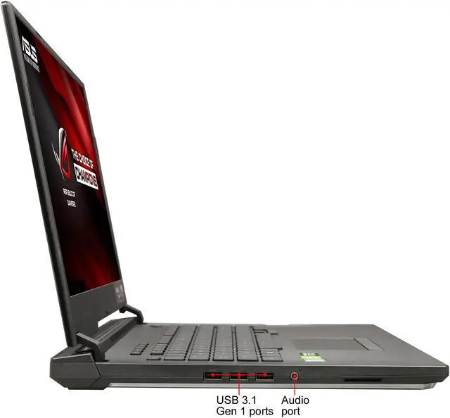 Alt view image 13 of 17 - ASUS ROG Strix III Hero - 17.3" GeForce RTX 2060 - Intel Core i7-9750H  - 16GB Memory - 512 GB PCIe SSD - Windows 10 Home 64-bit - Gaming Laptop - 144 Hz (G731GV-DB74 )