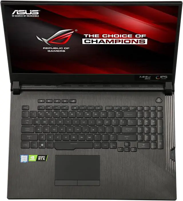 Alt view image 15 of 17 - ASUS ROG Strix III Hero - 17.3" GeForce RTX 2060 - Intel Core i7-9750H  - 16GB Memory - 512 GB PCIe SSD - Windows 10 Home 64-bit - Gaming Laptop - 144 Hz (G731GV-DB74 )