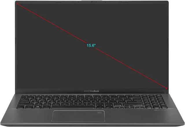 Alt view image 17 of 19 - ASUS VivoBook F512 Thin & Light Laptop, 15.6" FHD NanoEdge WideView, AMD R5-3500U, 8 GB DDR4, 128 GB SSD + 1 TB HDD, Backlit KB, Fingerprint, Windows 10, Slate Grey, F512DA-EB55 - OEM