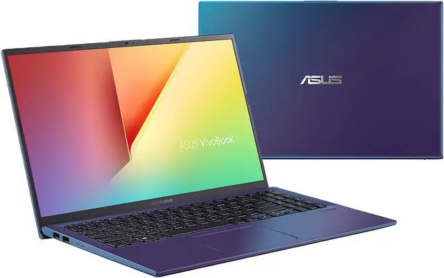 Alt view image 17 of 20 - ASUS VivoBook F512 Thin & Light Laptop, 15.6" FHD NanoEdge WideView, AMD R5-3500U, 8 GB DDR4, 128 GB SSD + 1 TB HDD, Backlit KB, Fingerprint, Windows 10, Peacock Blue, F512DA-EB55-BL - OEM