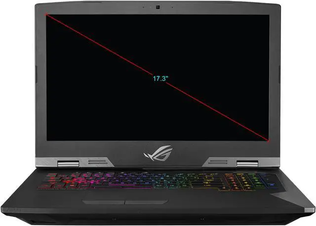 Alt view image 17 of 20 - ASUS ROG G703GX (2019) Gaming Laptop, 17.3” Full HD 144Hz G-Sync, Overclocked GeForce RTX 2080, Intel Core i9-9980HK, 32GB DDR4, 1TB SSD RAID 0 (2x 512GB M.2), Windows 10 Pro, G703GX-XB96K