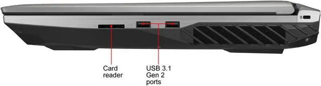 Alt view image 18 of 20 - ASUS ROG G703GX (2019) Gaming Laptop, 17.3” Full HD 144Hz G-Sync, Overclocked GeForce RTX 2080, Intel Core i9-9980HK, 32GB DDR4, 1TB SSD RAID 0 (2x 512GB M.2), Windows 10 Pro, G703GX-XB96K