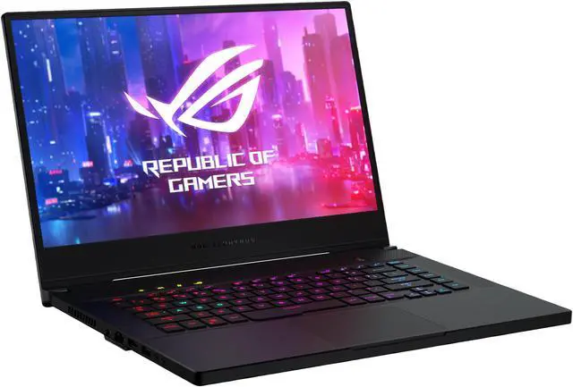 Alt view image 3 of 14 - Asus - Gaming laptop - 15.6" FHD IPS 240 Hz G-Sync, Intel Core i7-9750H, NVIDA GeForce RTX 2070, 16 GB DDR4 RAM, 1 TB SSD, Per-key RGB, Windows 10 Pro, ROG Zephyrus S (GX502GW-XB76)
