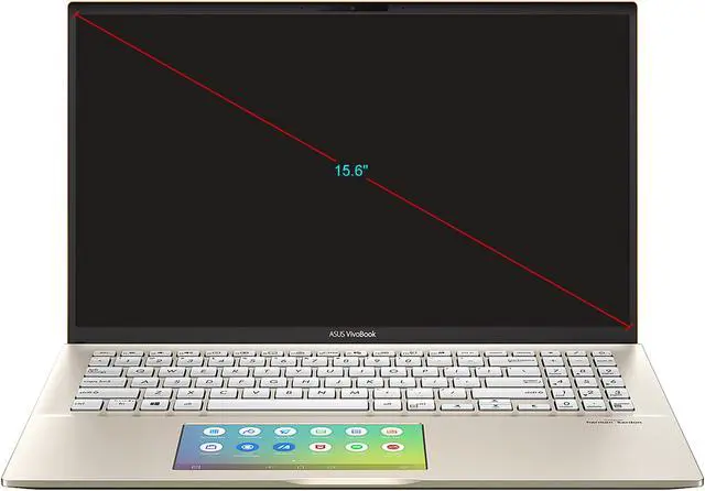 Alt view image 17 of 19 - ASUS VivoBook S15 S532 Thin & Light Laptop, 15.6" FHD, Intel Core i5-8265U CPU, 8 GB DDR4 RAM, PCIe NVMe 512 GB SSD, Windows 10 Home, S532FA-DB55-GN, Moss Green