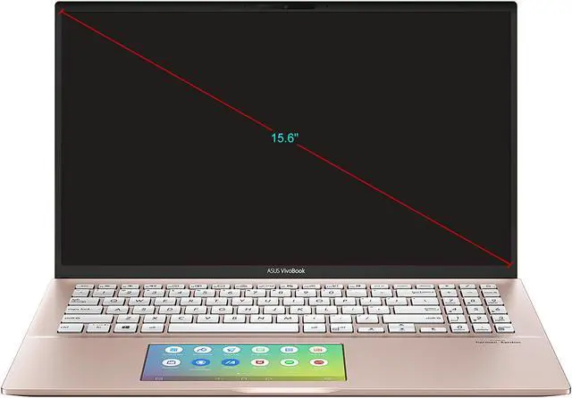 Alt view image 17 of 19 - ASUS VivoBook S15 S532 Thin & Light Laptop, 15.6" FHD, Intel Core i5-8265U CPU, 8 GB DDR4 RAM, PCIe NVMe 512 GB SSD, Windows 10 Home, S532FA-DB55-PK, Punk Pink