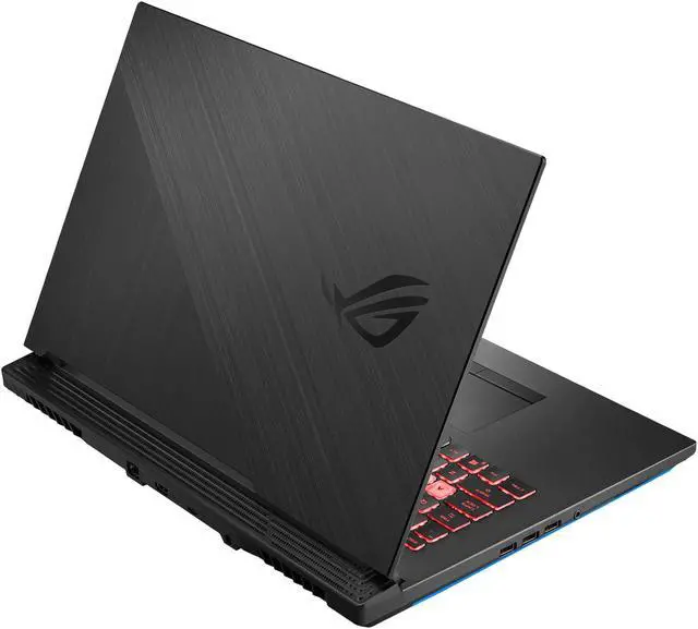 Alt view image 6 of 10 - ASUS ROG Strix G (2019) Gaming Laptop, 17.3" IPS Type FHD, NVIDIA GeForce GTX 1650, Intel Core i7-9750H, 16 GB DDR4, 1 TB PCIe NVMe SSD, RGB KB, Windows 10 Home, GL731GT-EB76