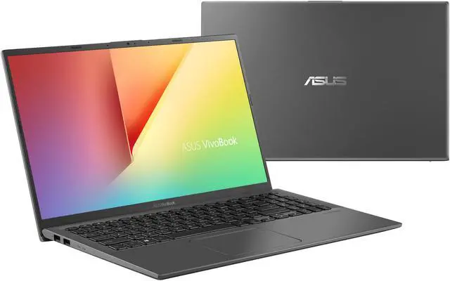 Alt view image 16 of 19 - ASUS VivoBook 15 Thin and Light 15.6" FHD, AMD Quad Core R3-3200U CPU, 8 GB DDR4 RAM, 128 GB SSD, AMD Radeon Vega 3 Graphics, Windows 10 in S Mode, F512DA-DB34, Slate Gray