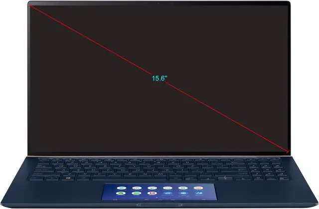 Alt view image 17 of 19 - ASUS ZenBook 15 Ultra-Slim Laptop 15.6" FHD NanoEdge Bezel, Intel Core i7-8565U, 16GB RAM, 1TB PCIe SSD, GeForce GTX 1650 Max Q, innovative ScreenPad 2.0, Windows 10 Pro, UX534FT-DB77, Royal Blue