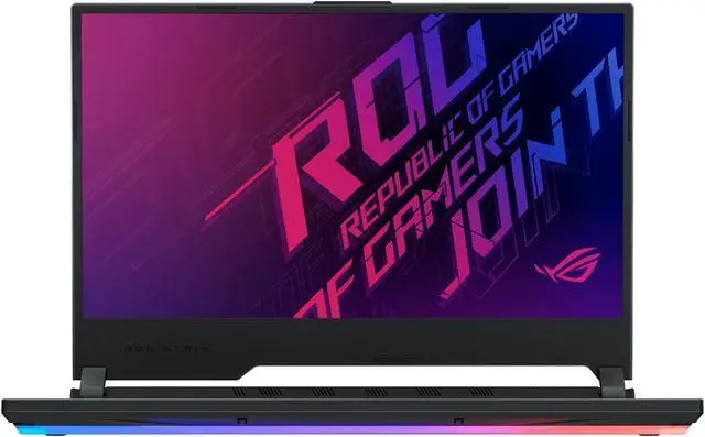 Alt view image 4 of 16 - ASUS ROG Strix Scar III (2019) Gaming Laptop, 15.6" 240 Hz 3 ms IPS Type FHD, NVIDIA GeForce RTX 2070, Intel Core i9-9880H, 32 GB DDR4, 1 TB PCIe NVMe SSD, Per-Key RGB KB, Windows 10 Pro, G531GW-XB96