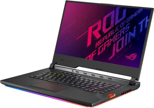 Main image of ASUS ROG Strix Scar III (2019) Gaming Laptop, 15.6" 240 Hz 3 ms IPS Type FHD, NVIDIA GeForce RTX 2070, Intel Core i9-9880H, 32 GB DDR4, 1 TB PCIe NVMe SSD, Per-Key RGB KB, Windows 10 Pro, G531GW-XB96