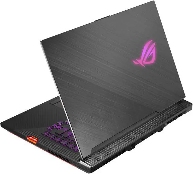 Alt view image 11 of 16 - ASUS ROG Strix Scar III (2019) Gaming Laptop, 15.6" 240 Hz 3 ms IPS Type FHD, NVIDIA GeForce RTX 2070, Intel Core i9-9880H, 32 GB DDR4, 1 TB PCIe NVMe SSD, Per-Key RGB KB, Windows 10 Pro, G531GW-XB96