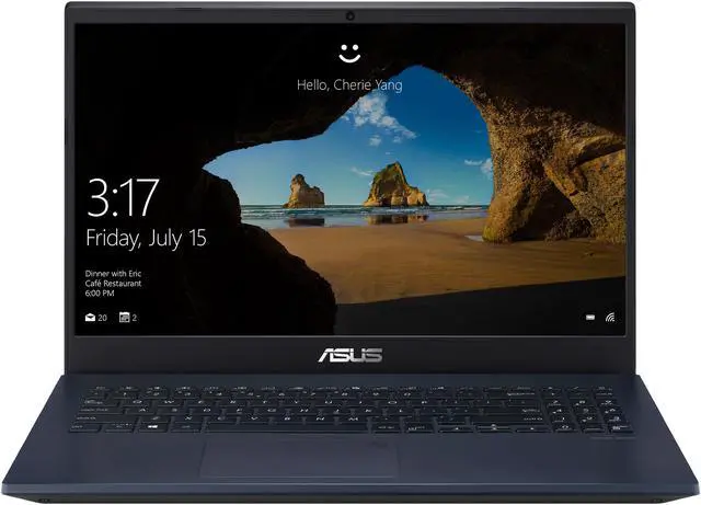 Alt view image 2 of 17 - ASUS VivoBook K571 - 15.6" FHD - Intel Core i7-9750H - GeForce GTX 1650 - 16 GB RAM - 256 GB SSD + 1 TB HDD - Windows 10 Home - Laptop (K571GT-EB76, Star Black)