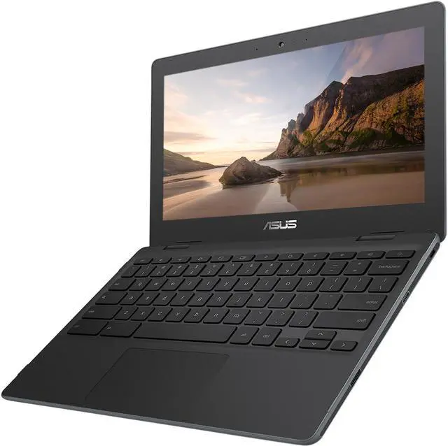 Main image of ASUS C204MA-Q1-CB Chromebook Intel Celeron N4000 (1.10 GHz) 4 GB LPDDR4 Memory 32 GB eMMC SSD 11.6" Chrome OS